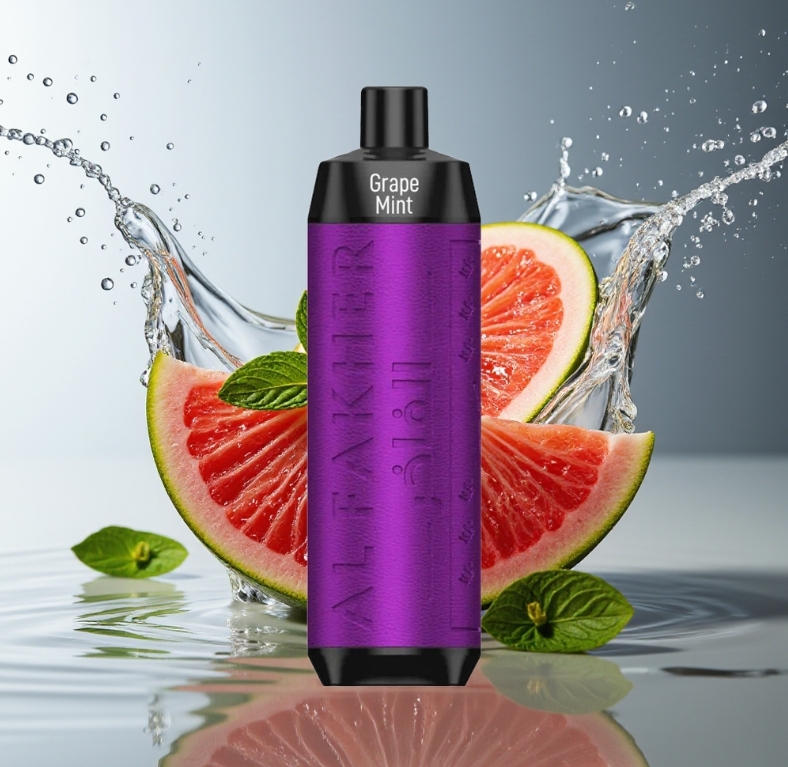 Al Fakher Crown Bar 15K Hypermax Vape - Mango Ananas en Al Fakher Crown Bar 8000 Puffs Vape - Druiven Munt: De Sterren van de Nederlandse Vape Markt in 2025